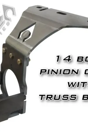 14 Bolt Pinion Guard W/Truss Bridge High Artec Industries Fresh Stock