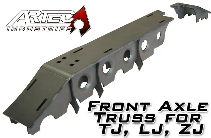 New Arrival D30 Front Axle Truss For TJ LJ ZJ Artec Industries