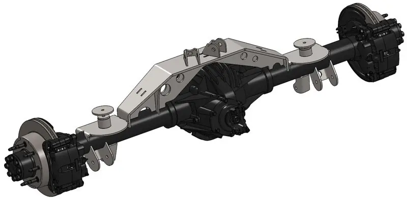 Triangulated TJ 14 Bolt Swap Kit W/Truss 2.63 Inch / High Clearance Artec Industries Trending