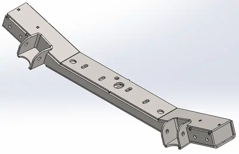 Price Cut JK HD Crossmember W/Link Mounts 07-11 Wrangler JK Artec Industries