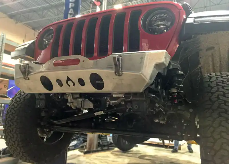Wranger JL Nighthawk Front Bumper Bare Artec Industries Genuine