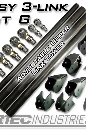 Shop Now Easy 3 Link Kit G Adjustable Upper link No Tubing Outside Frame Offset Front Passenger Rear Driver Artec Industries