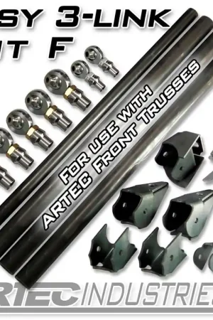 Top Pick Easy 3 Link Kit F for Artec Trusses Yes Outside Frame Ford 85-91 Front Driver Rear Passenger Artec Industries