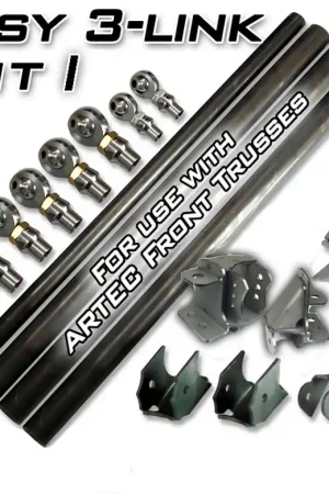 Popular Easy 3 Link Kit I Dual Bracket for Artec Truss Outside Frame Chevy / Ford 78-79 with DOM Artec Industries
