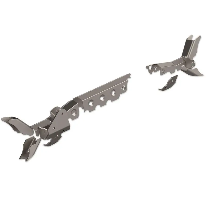 Viral JK APEX Front Axle Armor Kit D44 Raised Trackbar For 07-18 Wrangler JK Artec Industries