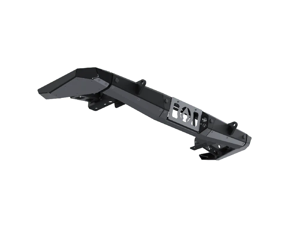 07-Up Jeep Wranger/Gladiator High Clearance Rear Cut Bumper End Pods Black Powdercoat Steel Money Back Guarantee