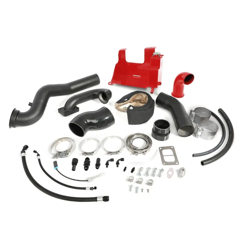 HSP Add a Turbo Kit - No Turbo for 2013-2017 Dodge / Ram Cummins 4th Gen Flag Red Budget