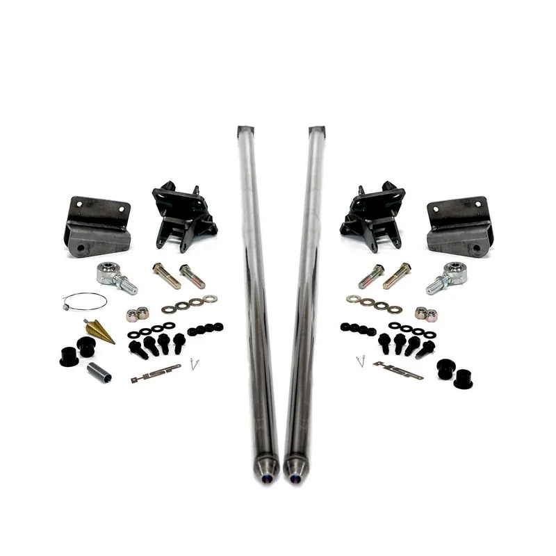 2011-2019 Chevrolet / GMC 58 inch Bolt On Traction Bars 4 inch Axle Diameter Raw Hot Deal