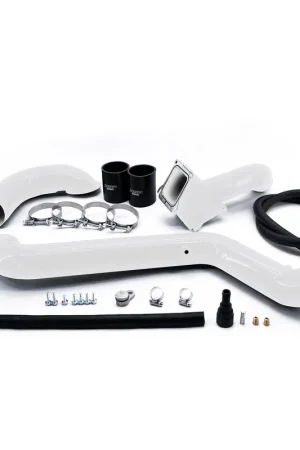 Worldwide Shipping 2011-2016 Chevrolet / GMC Max Flow Bridge/ Cold Side Tube/ Turbo Inlet Polar White