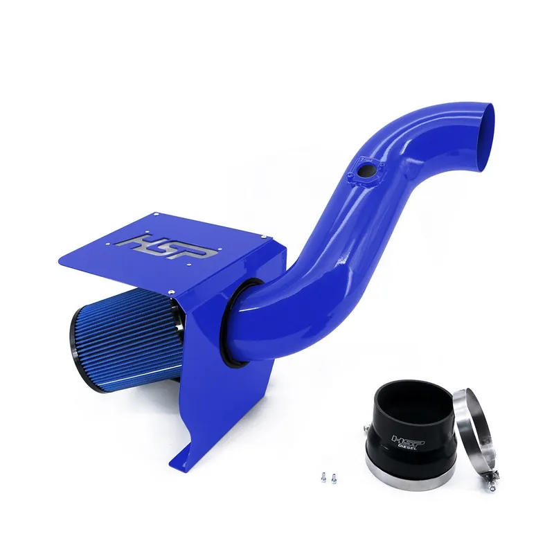 HSP Cold Air Intake for 2011-2012 Chevrolet / GMC Duramax LML Illusion Blueberry Free Returns