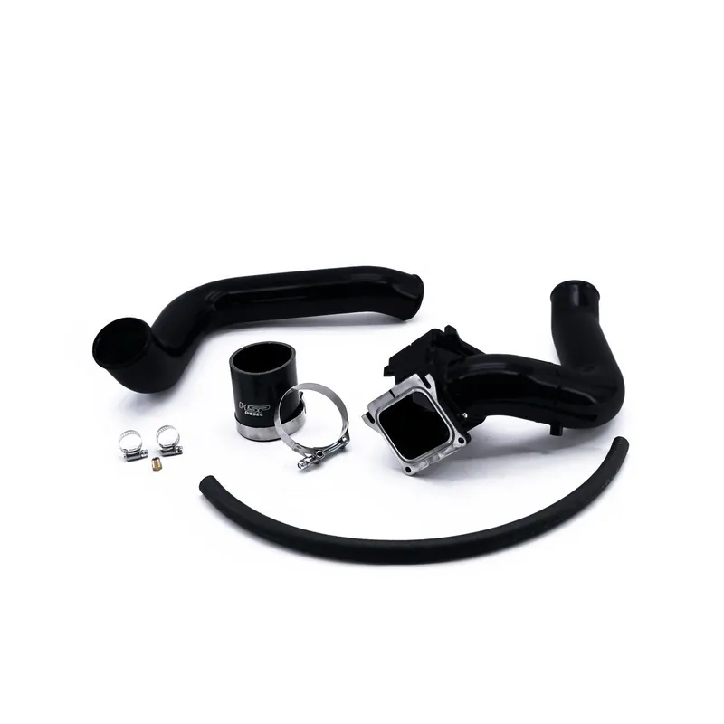 2004.5-2005 Chevrolet / GMC Max Flow Bridge and Cold Side Silk Satin Black High Quality