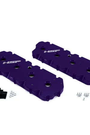 2001-2004 Chevrolet / GMC Billet Valve Covers Illusion Purple Holiday Sale