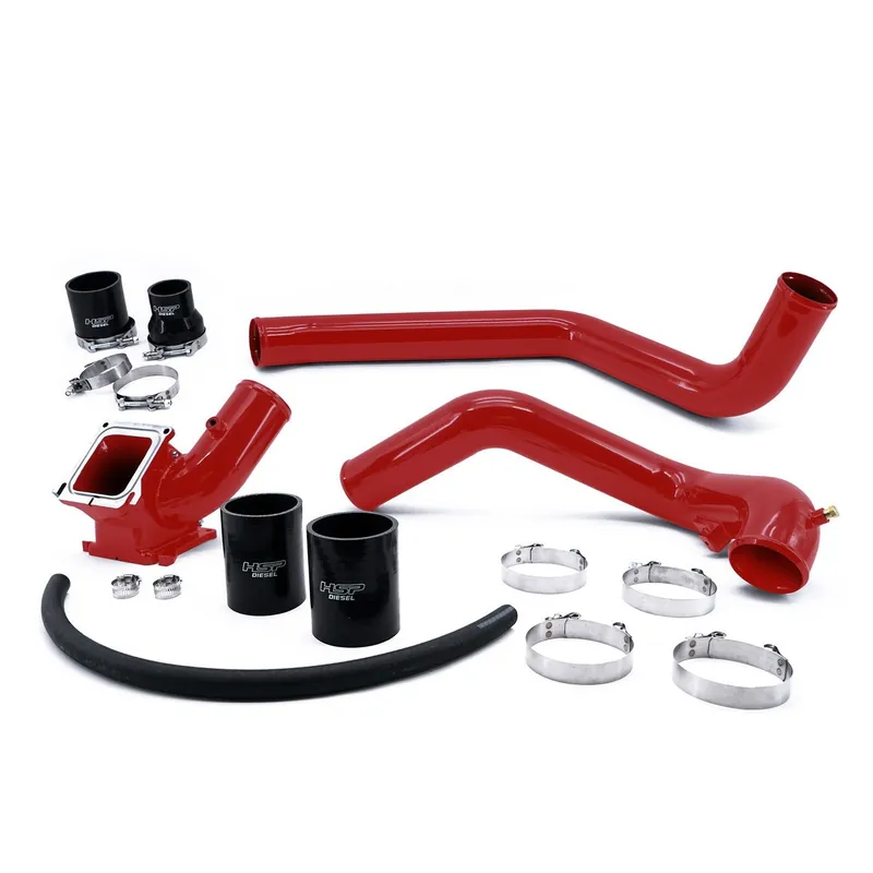 2006-2010 Chevrolet / GMC Intercooler Charge Pipe Bundle Flag Red Super Sale