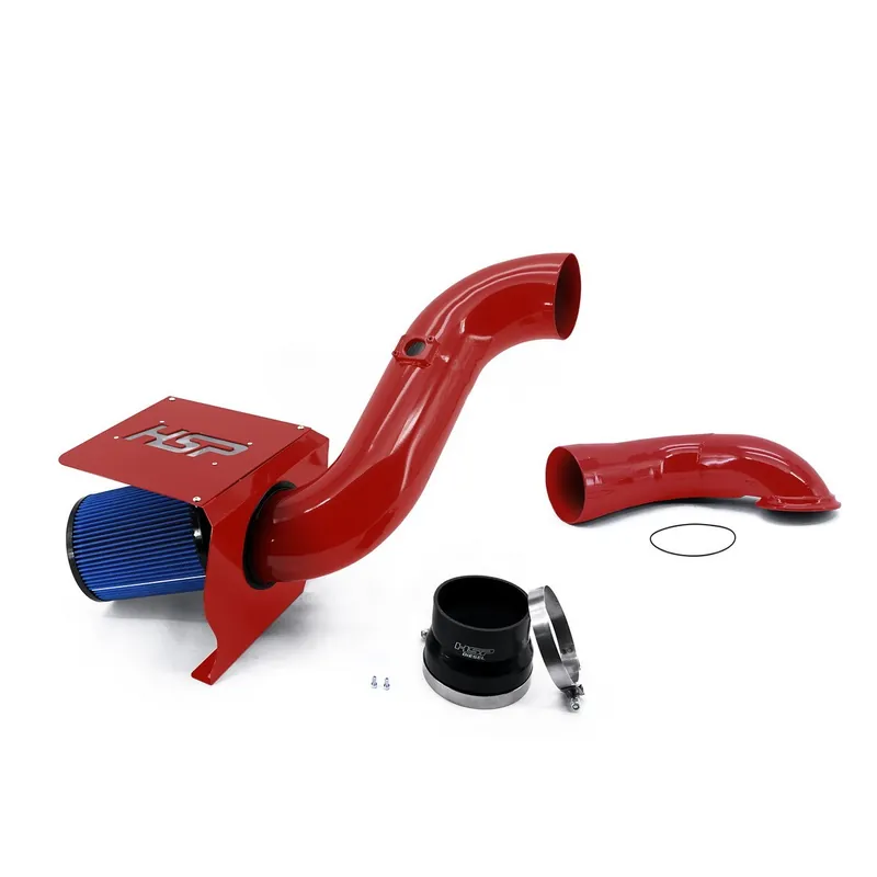 Low Price 2004.5-2007 Chevrolet / GMC Cold Air Intake Bundle Flag Red