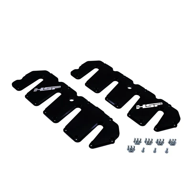 Direct From Factory 2004.5-2010 Chevrolet / GMC Billet Valve Covers Silk Satin Black