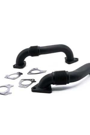 2001-2004 Chevrolet / GMC 2 inch Replacement Up-Pipes Ceramic Authentic