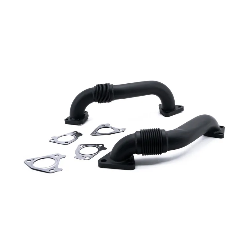 2001-2004 Chevrolet / GMC 2 inch Replacement Up-Pipes Ceramic Authentic