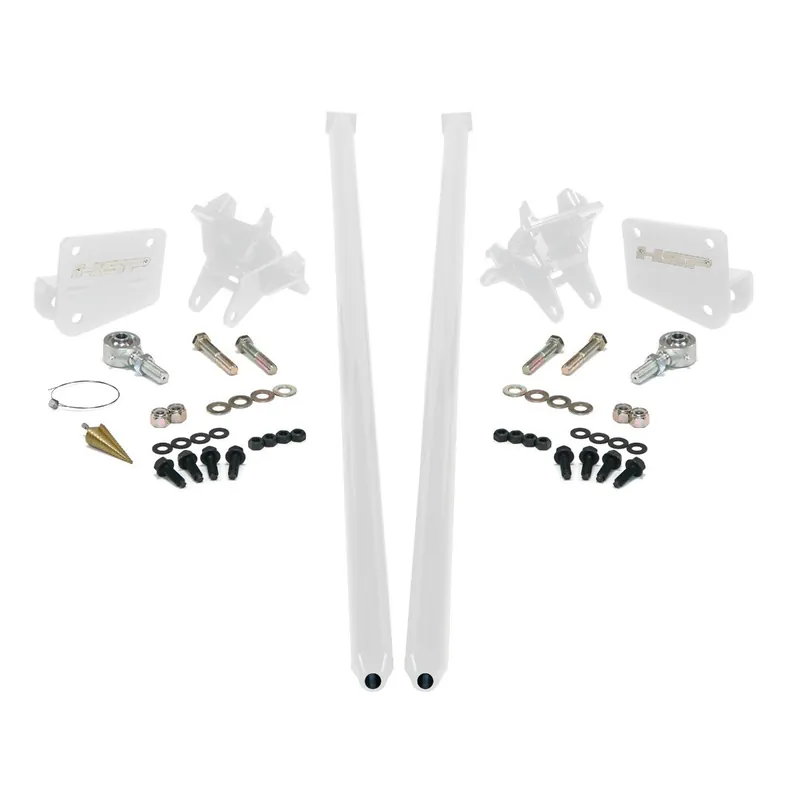 Shop Now HSP Traction Bars For 2017.5-2022 Ford Powerstroke 6.7 Liter F350 SRW Regular Cab Long Bed-Polar White
