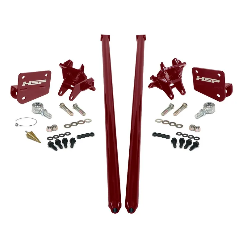 New Release HSP Traction Bars For 2011-2017 Ford Powerstroke 6.7 Liter F350 DRW (ECLB,CCSB)-Illusion Cherry