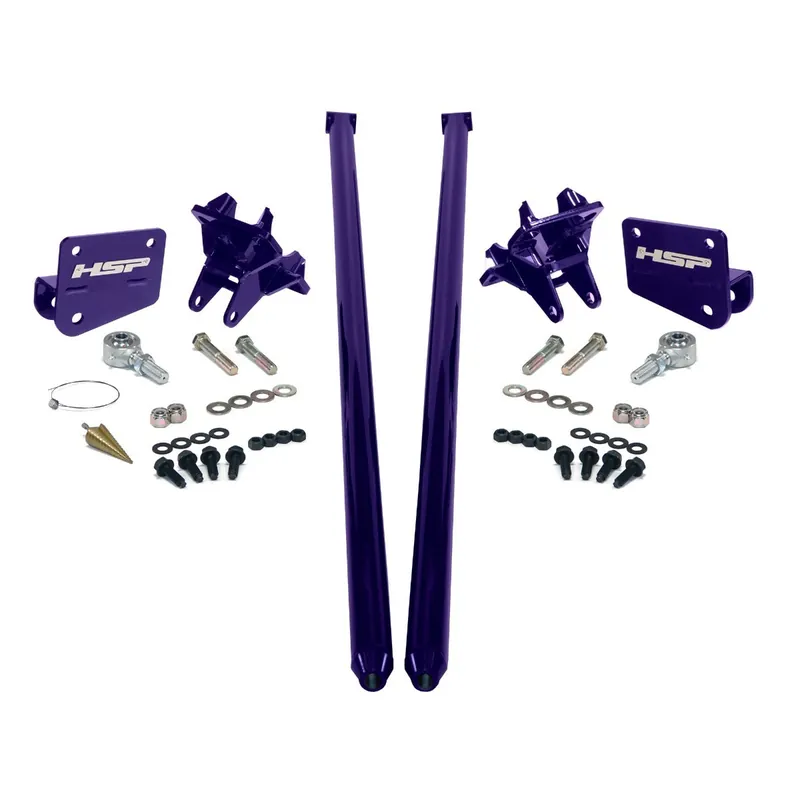 HSP Traction Bars For 2011-2017 Ford Powerstroke 6.7 Liter F350 DRW (ECLB,CCSB)-Illusion Purple New Arrival