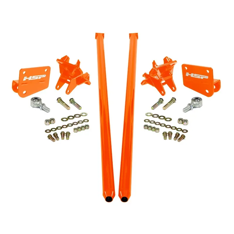 HSP Traction Bars For 2017.5-2022 Ford Powerstroke 6.7 Liter F250 Extended Cab Short Bed-M&M Orange Grab Now