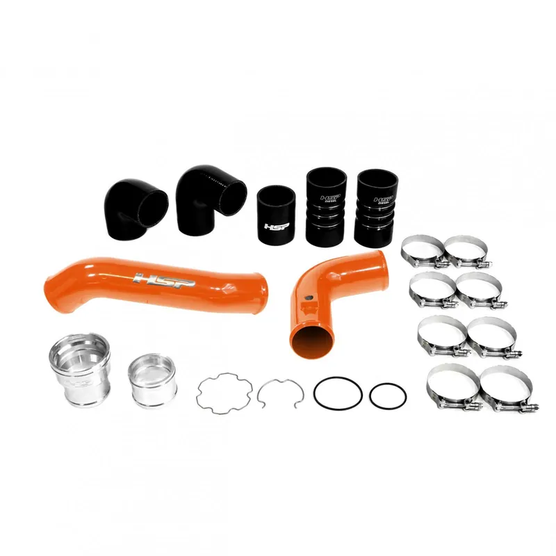 Money Back Guarantee HSP Intercooler Bundle Kit For 2011-2022 Ford Powerstroke F250/350 6.7 Liter-M&M Orange