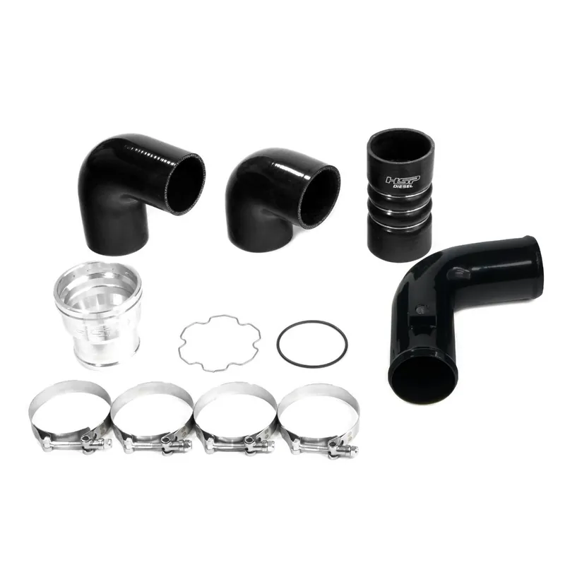 Place Order HSP Replacement Cold Side Tube For 2011-2022 Ford Powerstroke F250/350 6.7 Liter-Silk Stain Black