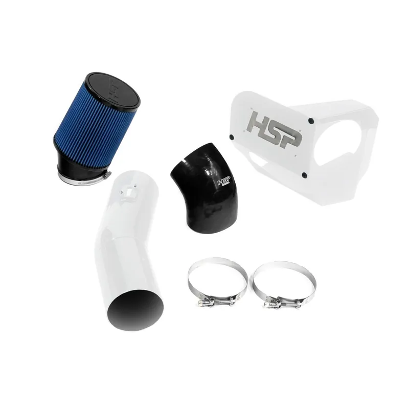 HSP Cold Air Intake For 2020-2022 Ford Powerstroke F250/350 6.7 Liter-Polar White Fast Shipping