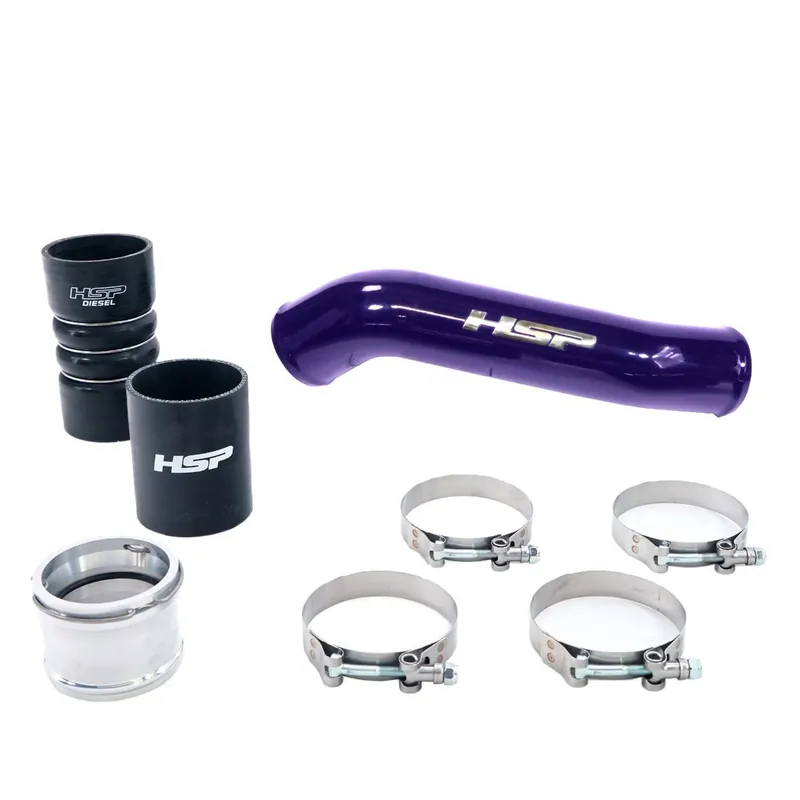 HSP Replacement Hot Side Tube For 2011-2022 Ford Powerstroke F250/350 6.7 Liter-Illusion Purple Luxury
