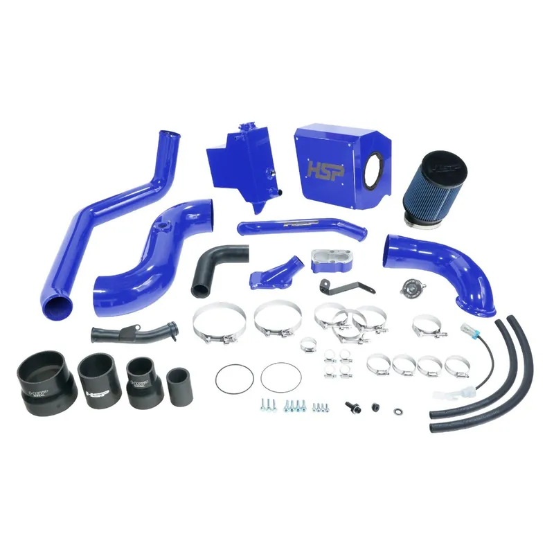 Top Pick HSP Deluxe No Bridge/Cold Side Bundle Kit For 2006-2007 Silverado/Sierra 2500/3500 Illusion Blueberry