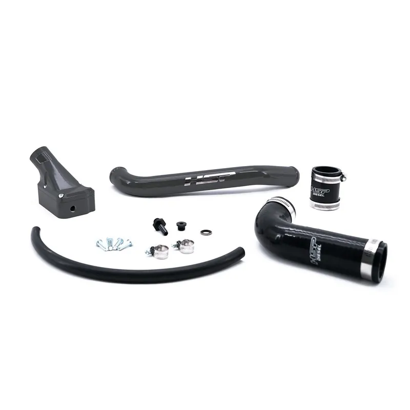 2001-2005 Silverado/Sierra 2500/3500 Billet Forward Facing Thermostat Housing Kit Kingsport Grey Buy Today