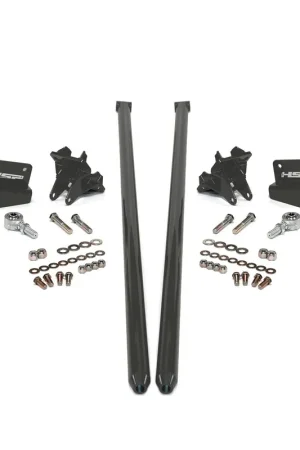 Time-Limited 2001-2010 Silverado/Sierra 2500/3500 75 Inch Bolt On Traction Bars 3.5 Inch Axle Diameter Kingsport Grey