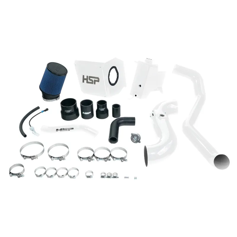 New Arrival Deluxe No Bridge/Cold Side Bundle Kit For 2013-2014 Chevrolet/GMC-Polar White HSP Diesel
