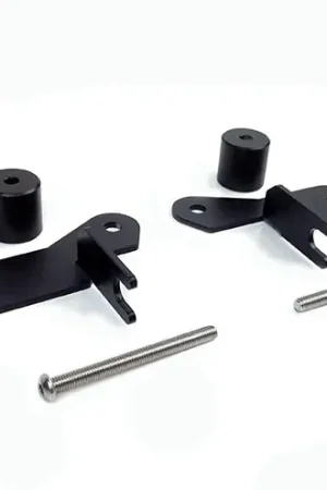 Buy Online Jeep JL A-Pillar Light Brackets 2018-Present Wrangler JL Texture Black Satin Powdercoat American Trail Products