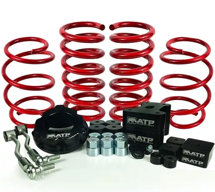 Flash Sale Jeep Renegade/Compass 4 Inch Lift Kit 4WD Only 15-Present Renegade 17-Present Compass Black Kit American Trail Products