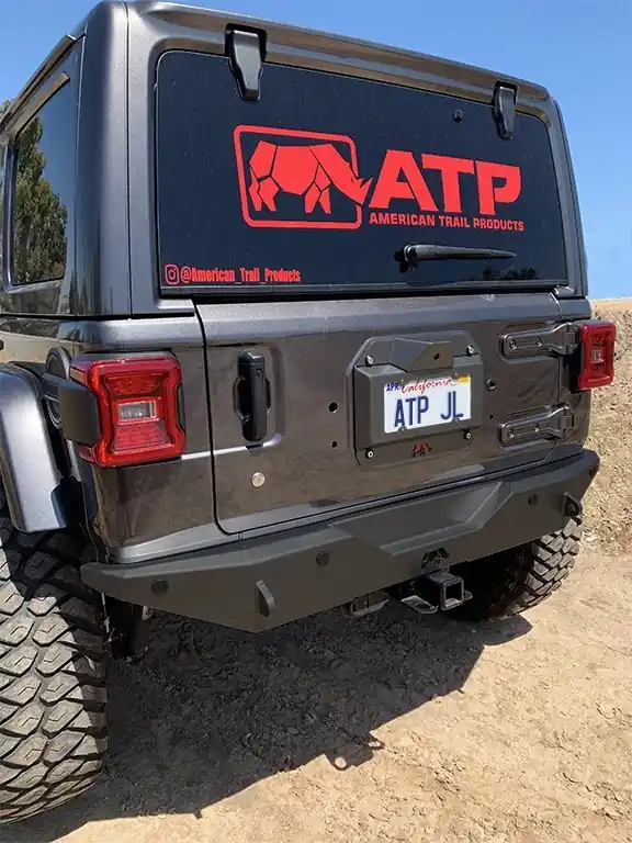Jeep JT Gladiator Rear Bumper Fully Loaded Mid Width American Trail Products Warranty Included