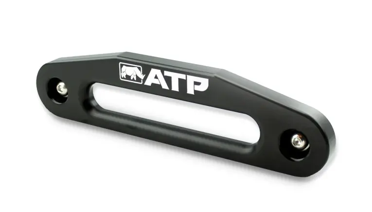 Hawse Fairlead Double Radius Aluminum Black American Trail Products Clearance