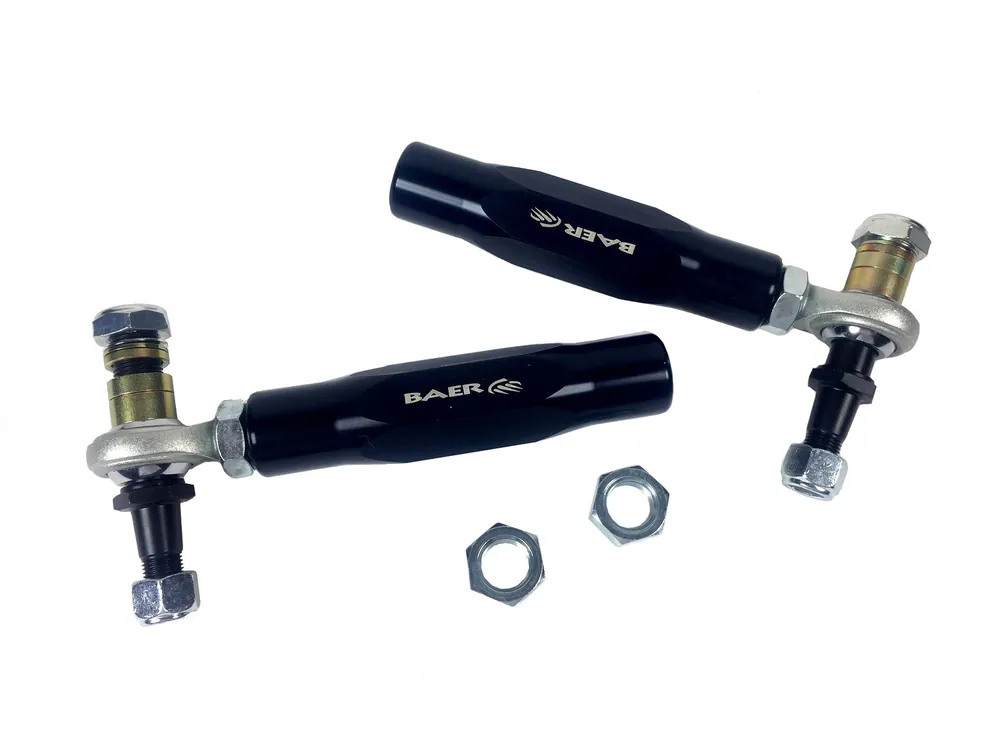 Money Back Guarantee Tie Rod End Adjustable 87-88 Ford Thunderbird Turbo Coupe BAER Brakes Tracker