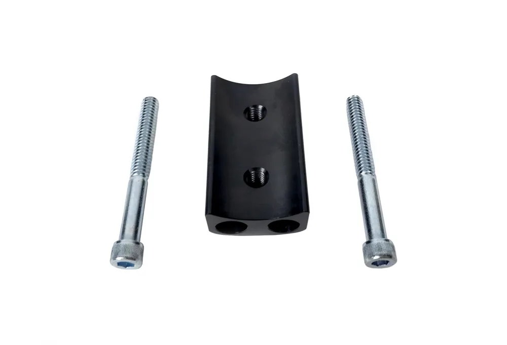 Top Pick Remaster Proportioning Valve Bracket W/O Prop Valve Black BAER Brakes