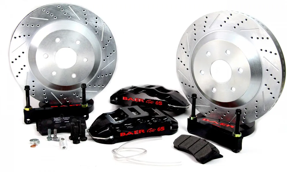 Exclusive Offer Brake System 15 Inch Front Extreme Black 03-06 Expedition RWD BAER Brakes