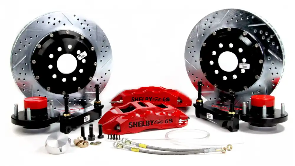 Crafted Brake System 14 Inch Front Extreme+ Red 97-03 F150 2WD BAER Brakes