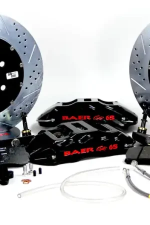 Best Choice Brake System 14 Inch Rear Extreme+ with Park Brake Black Ford 9 Inch Small Bearing 5 on 5 BAER Brakes