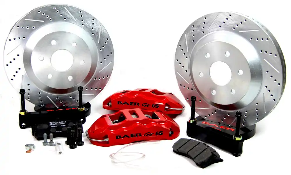 Brake System 15 Inch Front Extreme Red 09-13 F150 Includes Raptor BAER Brakes Bargain