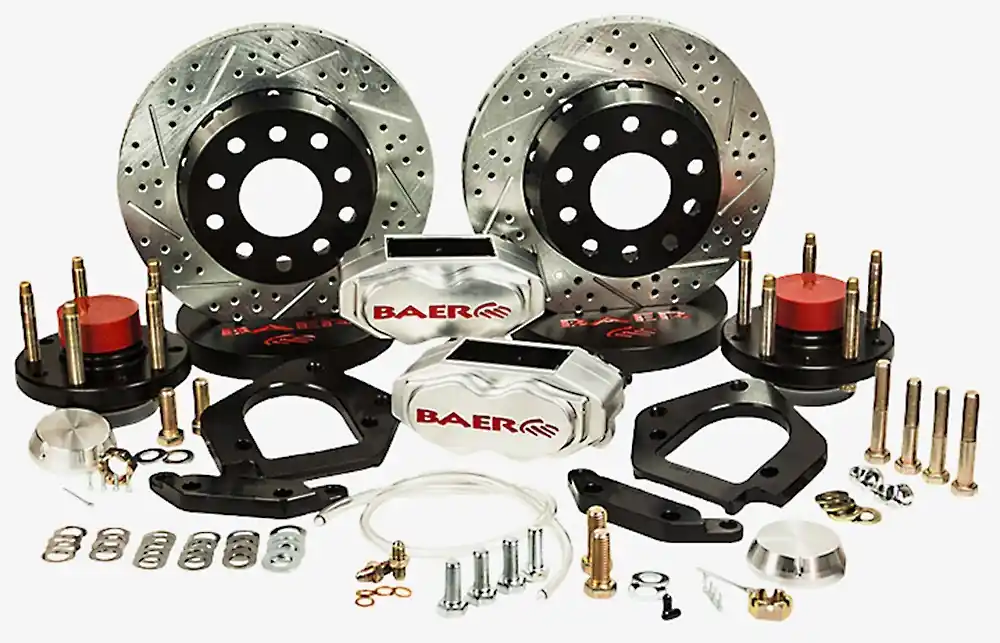 Brake System 11 Inch Front SS4+ Deep Stage Drag Race Clear 65-73 Ford Car BAER Brakes Bargain