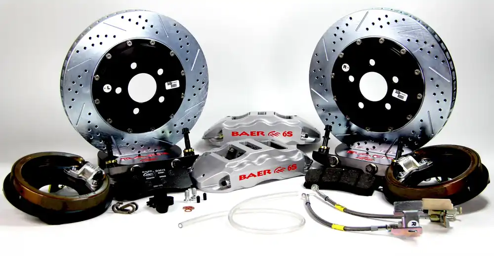 Brake System 15 Inch Rear Extreme+ Silver 04-11 F150 Raptor BAER Brakes Don’t Miss Out