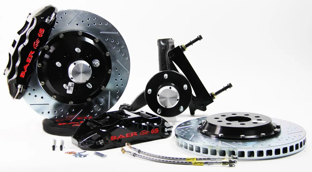 Price Drop Brake System 14 Inch Front Extreme+ Black 78-87 GM G Body Modified Stock Spindles BAER Brakes