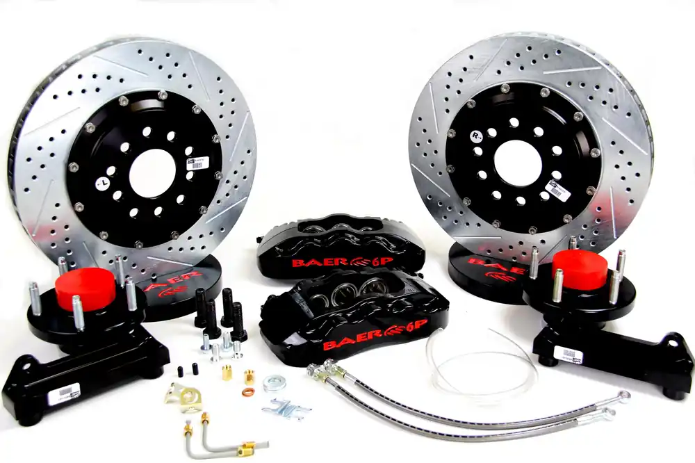 Brake System 13 Inch Front Pro+ Black 63-82 GM/RideTech Y Body BAER Brakes Don’t Miss Out