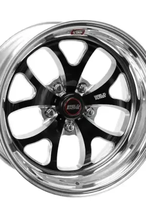 Worldwide Shipping WELD Racing Street and Strip 76MB7155B63A 17X15.5'' Black S76 Med Pad 5X4.75'' Bolt Pattern 6.3'' Backspace
