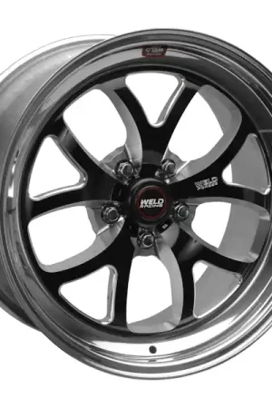 Wholesale WELD Racing Street and Strip 76MB8085N67A 18X8.5'' Black S76 Med Pad 5X120mm Bolt Pattern 6.7'' Backspace