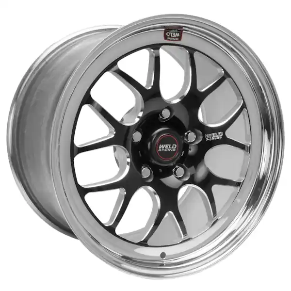 Hot Picks WELD Racing Street and Strip 77HB7085B57A 17X8.5'' Black S77 High Pad 5X4.75'' Bolt Pattern 5.7'' Backspace